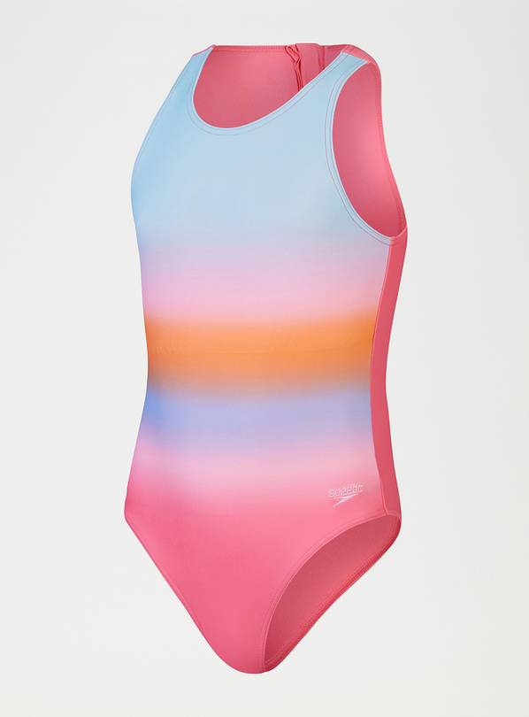 SPEEDO Girls Printed Hydrasuit 13-14 years